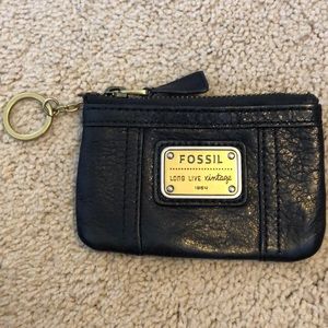 Fossil Card Holder Keychain